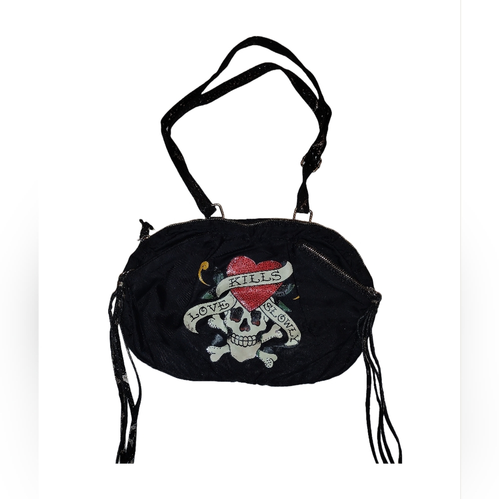 Vintage Ed Hardy "Love Kills Slowly" Bag - Picture 2 of 5